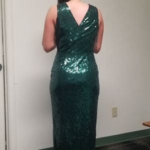 Green prom dress